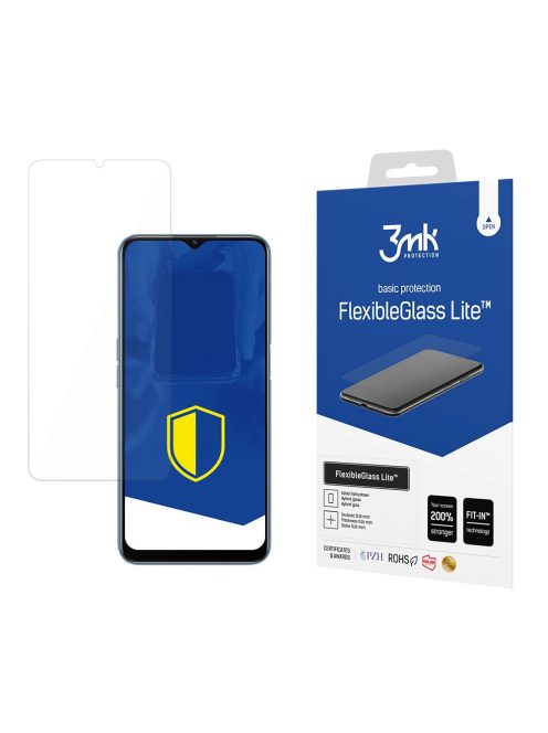 Tempered glass for Oppo A54s hybrid flexi 6H from the 3mk FlexibleGlass Lite series