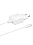 Samsung EP-T1510XWEGEU USB-C 15W PD AFC wall charger + USB-C cable - white