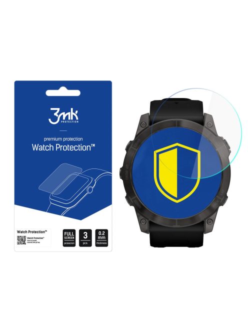 Garmin Fenix 7 - 3mk Watch Protection™ v. FlexibleGlass Lite