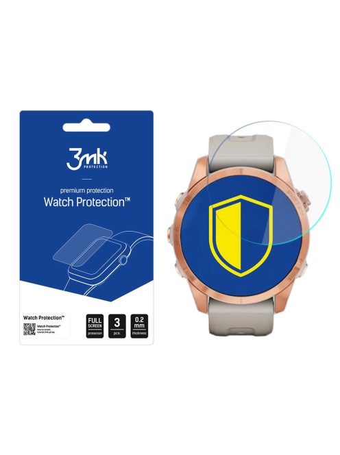 Garmin Fenix 7s - 3mk Watch Protection™ v. FlexibleGlass Lite