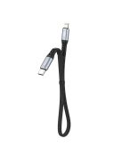 Dudao L10P Lightning - USB-C PD 20W cable 0.23m - black