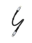 Dudao L10P Lightning - USB-C PD 20W cable 0.23m - black