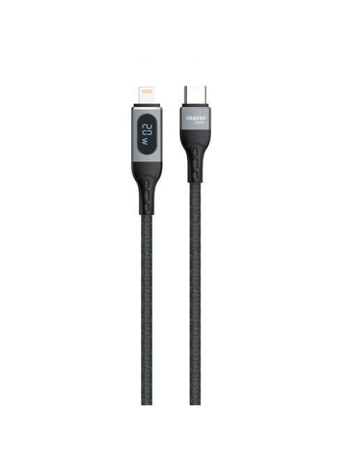 Dudao USB Type C - Lightning cable fast charging PD 20W 1m black (L7MaxL)