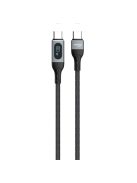 Dudao L7MaxC USB-C - USB-C PD cable 100W 1m - black