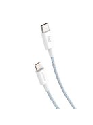 Dudao L6E cable USB Type C - Lightning PD 20W 1m white (L6E)