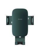 Baseus Metal Age II gravitational car phone holder for ventilation grille green (SUJS000006)