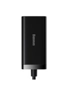 Baseus GaN3 Pro fast universal GaN charger 2 x USB Type C / 2x USB 100W PD3.0, QC4.0 +, AFC black (CCGP000101)