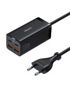 Baseus GaN3 Pro fast universal GaN charger 2 x USB Type C / 2x USB 100W PD3.0, QC4.0 +, AFC black (CCGP000101)