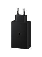 Samsung charger 2x USB Type C / USB PPS, Power Delivery PD 65W, QC 3.0, AFC, FCP black (EP-T6530NBEGEU)