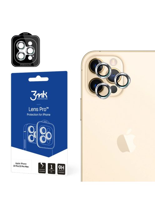 3MK Lens Protection Pro iPhone 12 Pro Max Camera lens protection with mounting frame 1 pc.