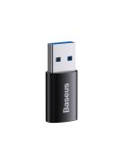 Baseus Ingenuity Series Mini USB 3.1 OTG to USB Type C adapter black (ZJJQ000101)