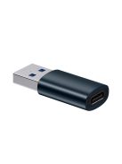 Baseus Ingenuity Series Mini USB 3.1 OTG to USB Type C adapter blue (ZJJQ000103)