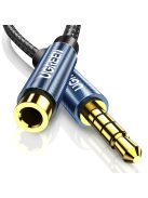 Ugreen adapter cable extension AUX mini jack 3.5 mm 2m blue (AV118)