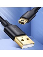 Ugreen 5 pin gold-plated USB cable - mini USB 0.25m black (US132)