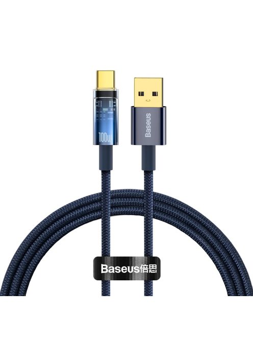 Baseus Explorer Series cable USB cable - USB Type C 100W 1m blue (CATS000203)