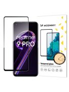 Wozinsky Tempered Glass Full Glue Super Tough Screen Protector Full Coveraged with Frame Case Friendly for Realme 9 Pro black