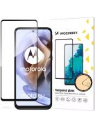 Wozinsky Full Glue Moto G51 Full Screen Tempered Glass with Black Frame