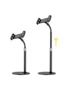 Wozinsky stand for tablet and phone on the desk black (WTHBK4)