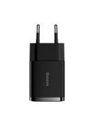 Baseus Compact charger 2x USB 10.5W black (CCXJ010201)