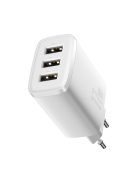 Baseus Compact charger 3x USB 17W white (CCXJ020102)