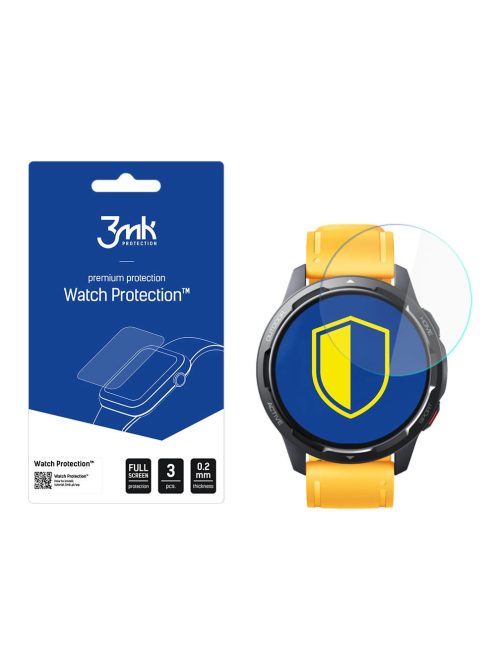 Xiaomi Watch S1 Active - 3mk Watch Protection™ v. FlexibleGlass Lite