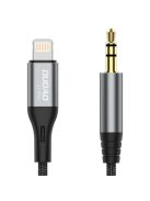 Dudao audio cable Lightning - mini jack 3.5mm 1m gray (L11PRO)