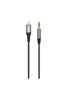 Dudao audio cable Lightning - mini jack 3.5mm 1m gray (L11PRO)