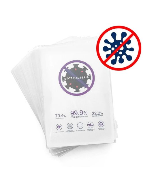 50 pcs. Hydrogel, antibacterial, self-healing foil for cutting with a plotter (18cm x 12cm)