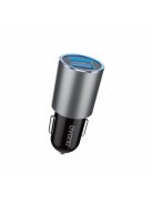 Dudao car charger 2x USB 3.4A gray (R5s gray)