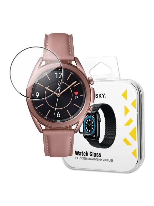 Wozinsky Watch Glass Hybrid Glass for Samsung Galaxy Watch 3 41 mm Black