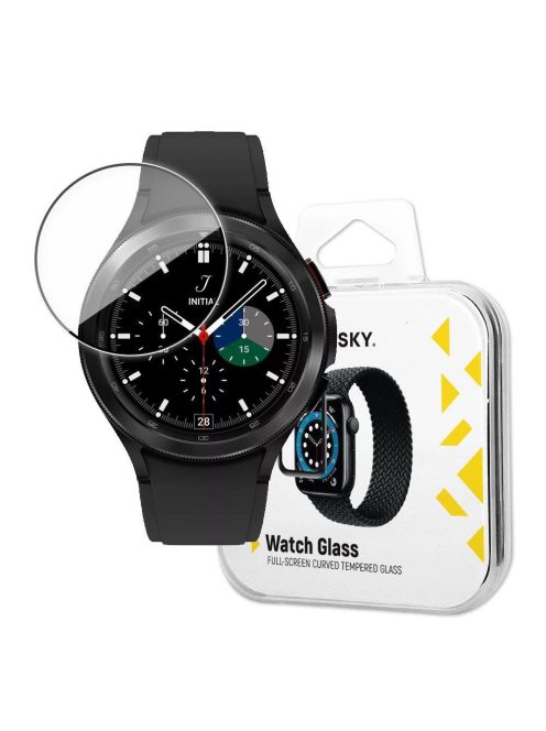 Wozinsky Watch Glass hybrid glass for Samsung Galaxy Watch 4/5 44 mm black