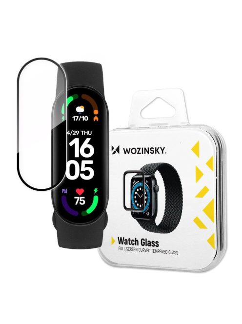 Wozinsky Watch Glass hybrid glass for Xiaomi Mi Band 6 black