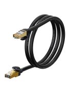 Baseus Speed Seven High Speed RJ45 Network Cable 10Gbps 1m Black (WKJS010101)