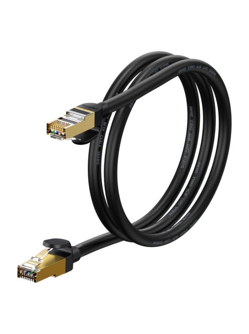 Baseus Speed Seven High Speed RJ45 Network Cable 10Gbps 1m Black (WKJS010101)