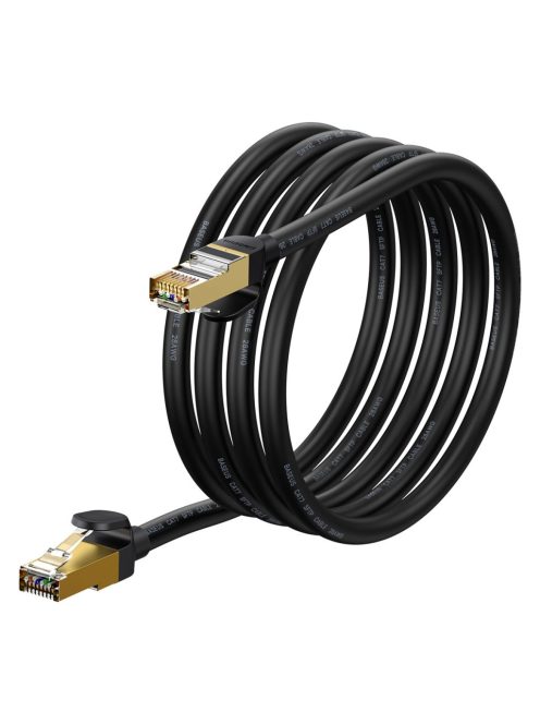 Baseus Speed Seven network cable RJ45 10Gbps 2m black (WKJS010301)