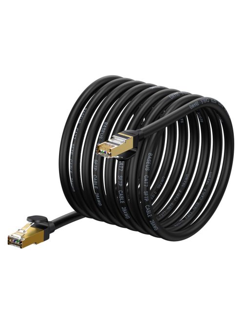 Baseus Speed Seven network cable RJ45 10Gbps 10m black (WKJS010701)