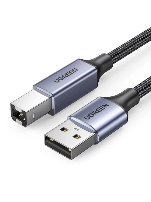 Ugreen USB Type B printer cable (male) - USB 2.0 (male) 480 Mbps 5 m black (US369 90560)