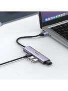 Ugreen USB HUB splitter - 4x USB 3.0 gray (CM473 20805)