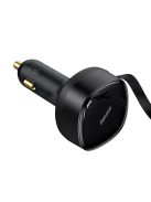 Baseus Enjoyment 2in1 car charger 30W black (CGTX000001)