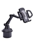 Smartphone car holder for cup holder black