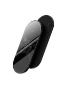 Baseus Digital LED Display dual wireless charger with digital display 20W black (WXSX010101)