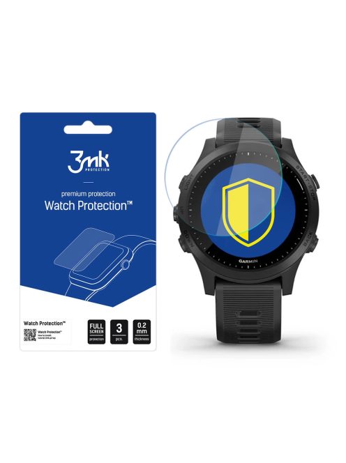 Garmin Forerunner 945 - 3mk Watch Protection™ v. FlexibleGlass Lite