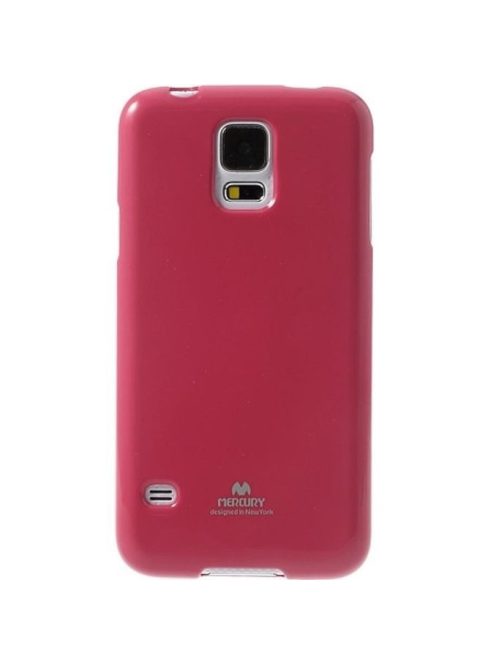Samsung Galaxy S5 Mercury Goospery Szilikon Csillámló Tok Pink