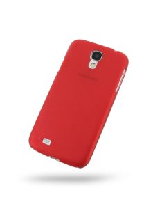 Samsung Galaxy S4 Szilikon-Műanyag Tok Piros