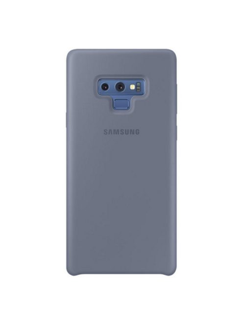 Samsung Galaxy Note 9 Gyári Szilikon Tok Silicone Cover Kék EF-PN960TLEG