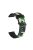 20mm Camouflage Skin Silicone Watch Band for Samsung Galaxy Watch Active1/2/Watch 42mm/Gear Sport/Huami Amazfit GTR 42mm/Bip GTS/Garmin Vivoactive 3/Move HR/Huawei Watch GT2 42mm - Green