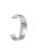 20mm One Bead Stainless Steel Watchband Replacement Strap for Garmin Move Luxe/Move Style/Move 3/Move Venu 20MM - Silver