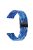 20mm Resin Smart Watch Strap for Garmin Vivomove 3/Garminmove 3, Replacement Wristband with Stainless Steel Buckle - Aurora Blue