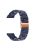 20mm Resin Smart Watch Strap for Garmin Vivomove 3/Garminmove 3, Replacement Wristband with Stainless Steel Buckle - Midnight Blue