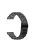 20mm Resin Smart Watch Strap for Garmin Vivomove 3/Garminmove 3, Replacement Wristband with Stainless Steel Buckle - Transparent Black